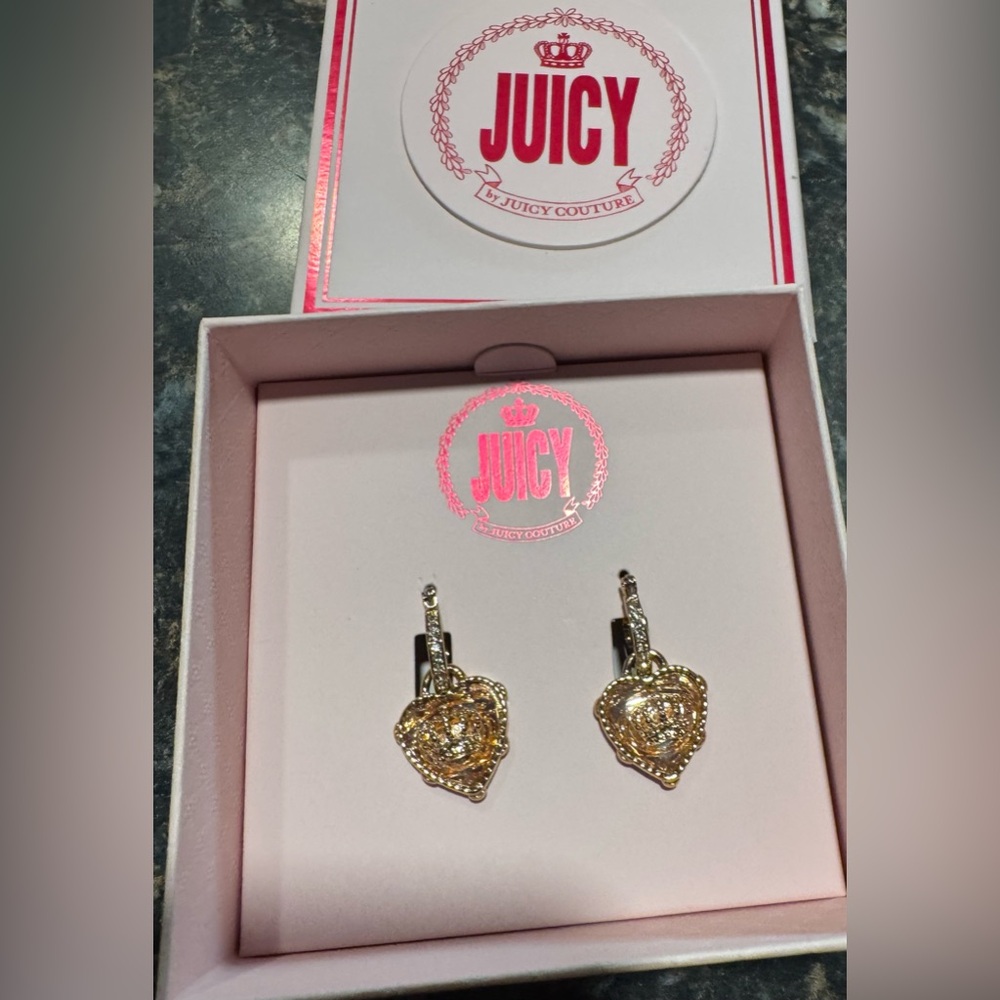 Juicy Couture Gold and Silver Earrings